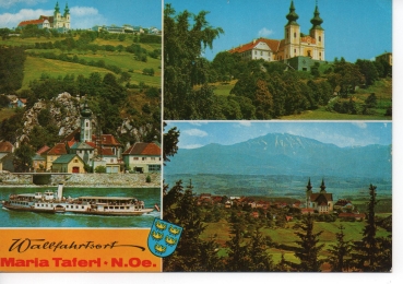 Ansichtskarte Wallfahrtsort Maria Taferl, N.Oe.